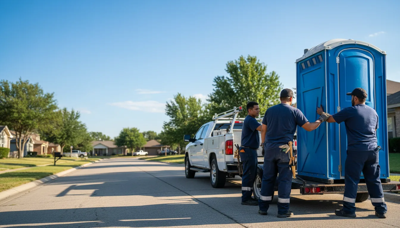 Portable Toilet Rental in Santa Maria, TX near me